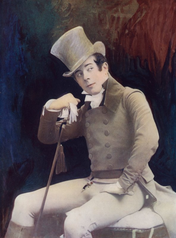 Mr Seymour Hicks in Quality Street door English Photographer