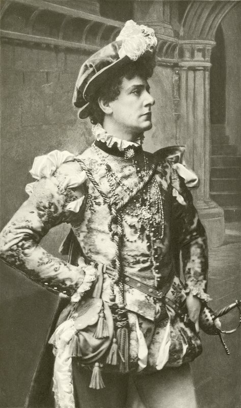 Mr William Terriss als Claudio (gravure) door English Photographer
