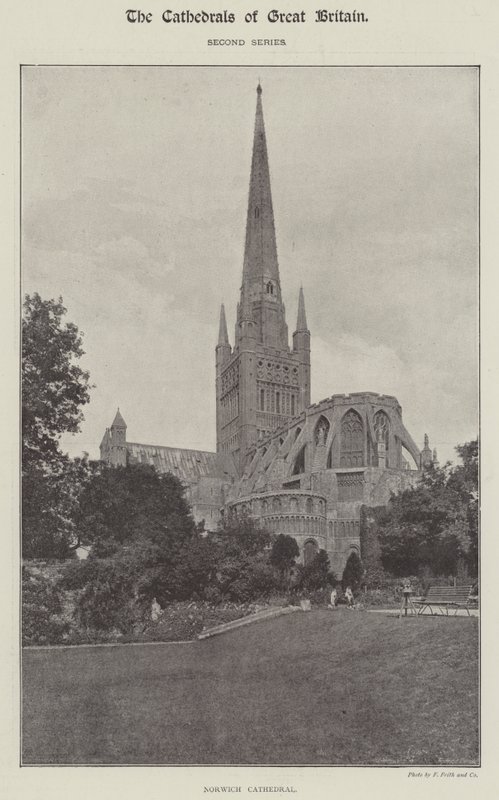 Kathedraal van Norwich door English Photographer