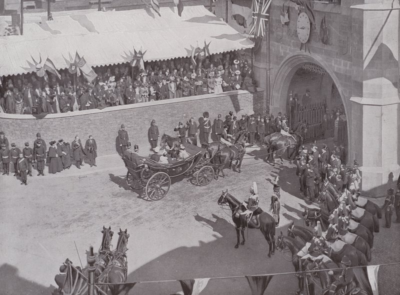 Opening van de Blackwall Tunnel door English Photographer