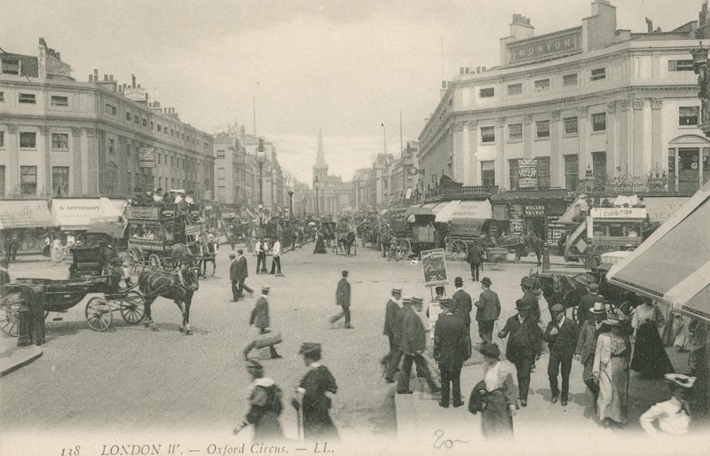 Oxford Circus, Londen door English Photographer