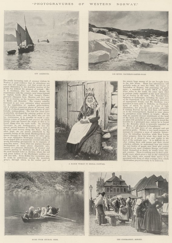 Fotogravures van West-Noorwegen door English Photographer