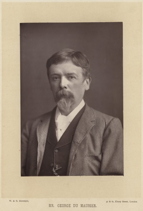 Portret van George du Maurier door English Photographer