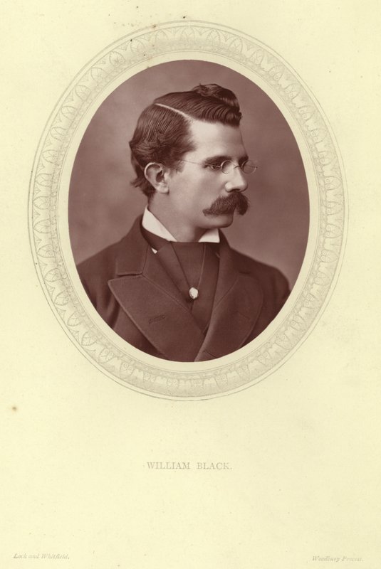 Portret van William Black door English Photographer