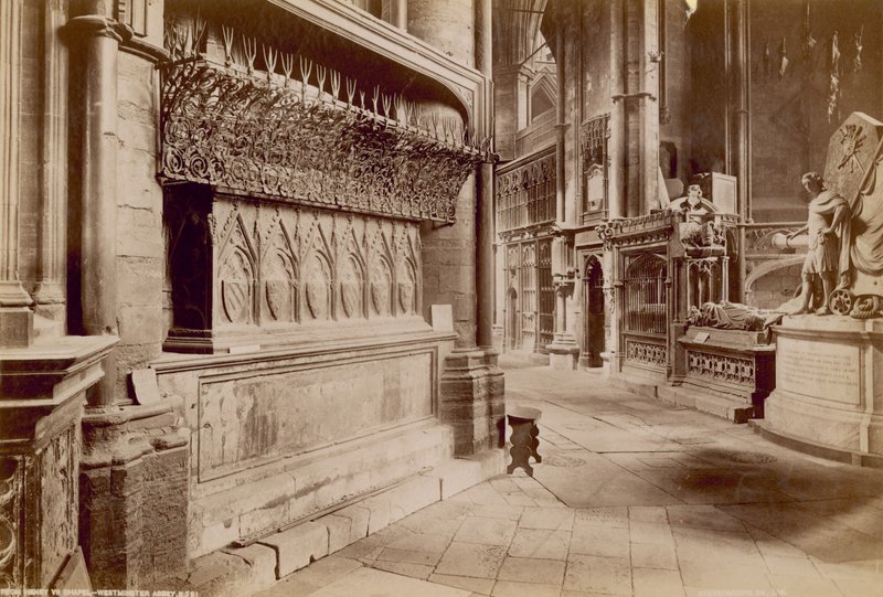 Ansichtkaart van Westminster Abbey door English Photographer