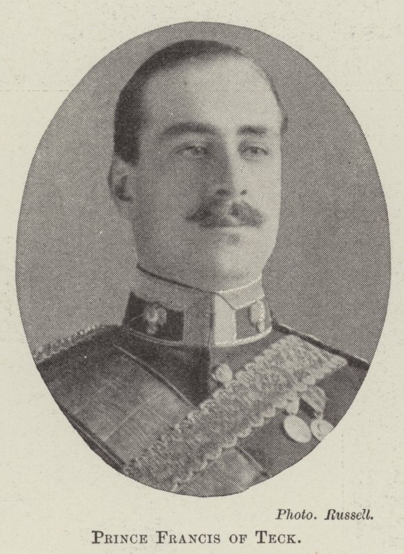 Prins Francis van Teck door English Photographer