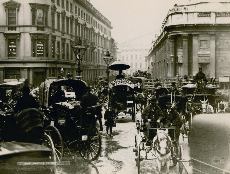 Princes Street, Londen door English Photographer