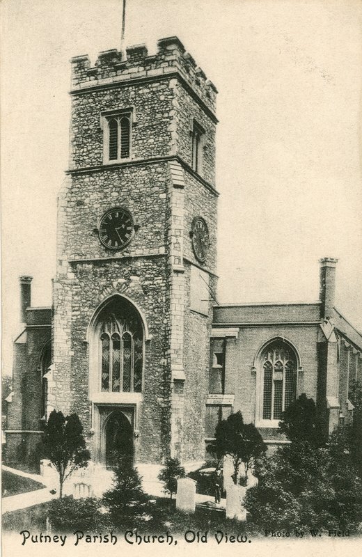 Putney Church, Londen door English Photographer