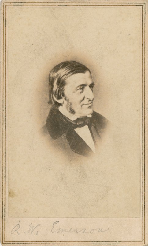 Ralph Waldo Emerson door English Photographer