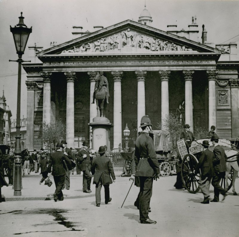Royal Exchange, Londen door English Photographer