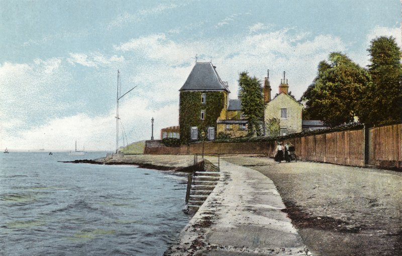 Royal Yacht Squadron Clubhuis, Cowes door English Photographer