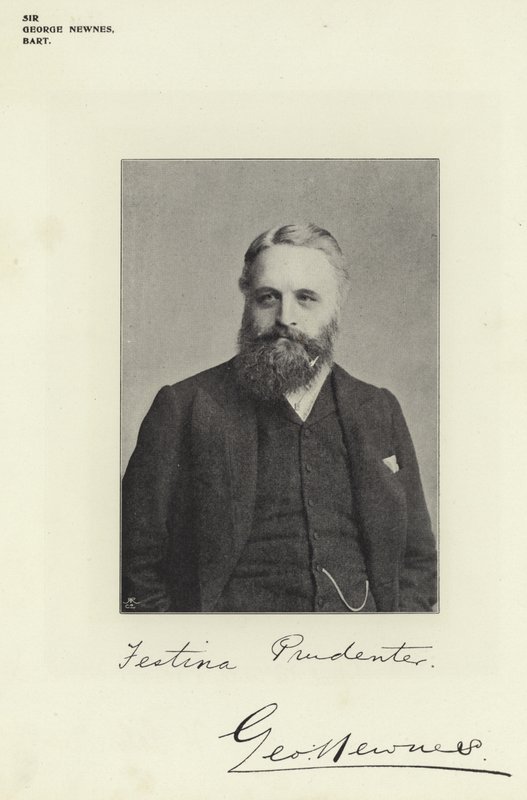 Sir George Newnes door English Photographer
