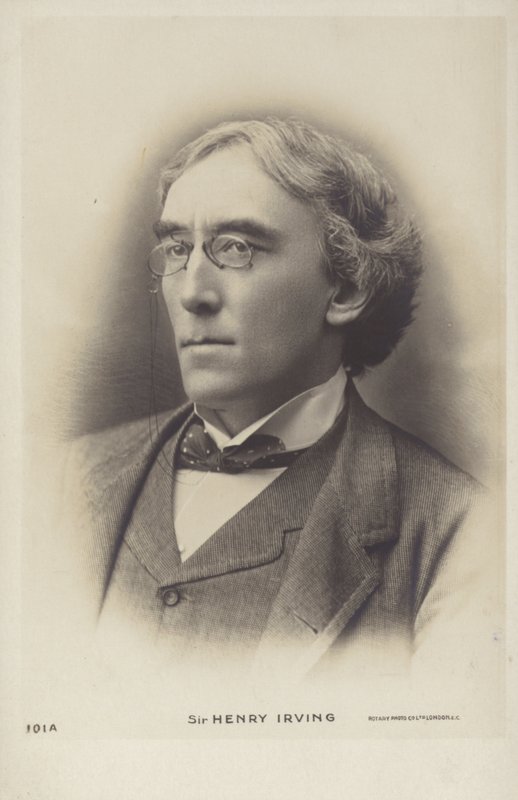 Sir Henry Irving, Engelse toneelacteur door English Photographer