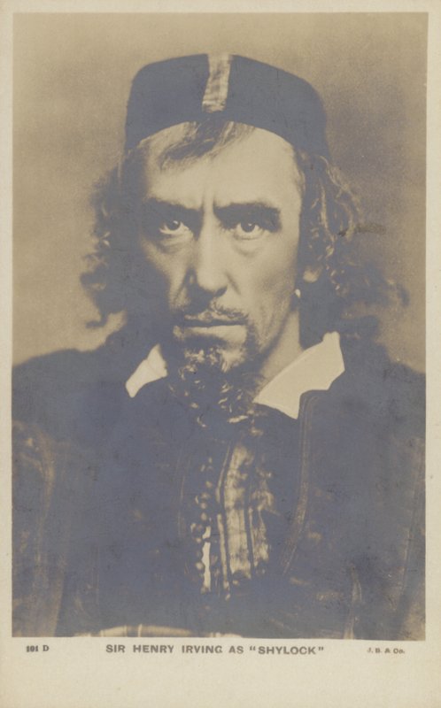 Sir Henry Irving, Engelse toneelacteur door English Photographer