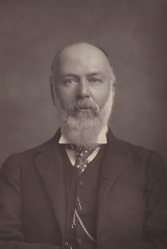Sir John Gorst door English Photographer