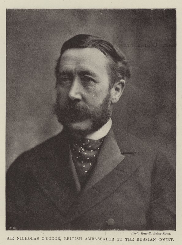 Sir Nicolas OConor, Britse ambassadeur bij het Russische hof door English Photographer