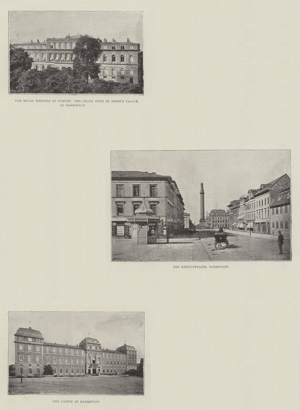 Schetsen van Darmstadt door English Photographer