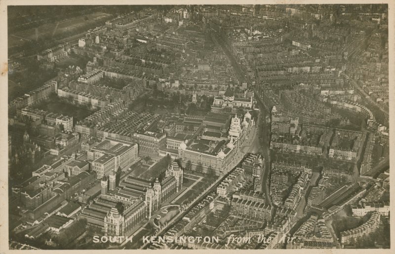 South Kensington vanuit de lucht door English Photographer