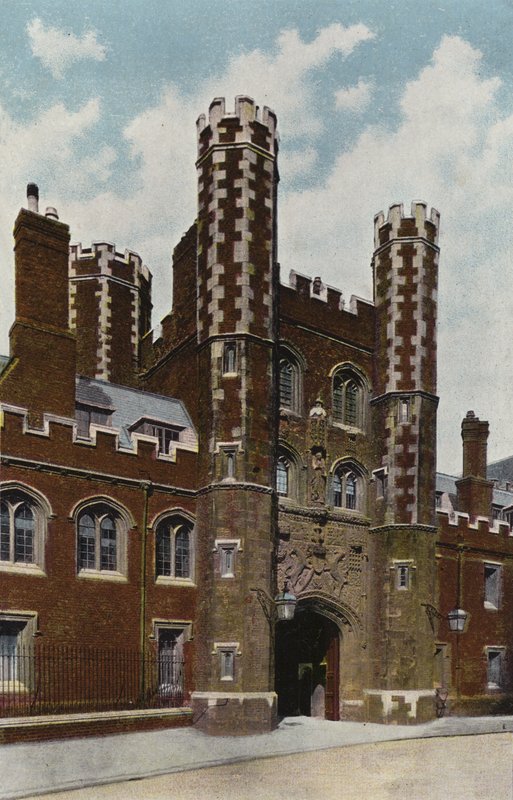 St. Johns College. Ingangspoort door English Photographer