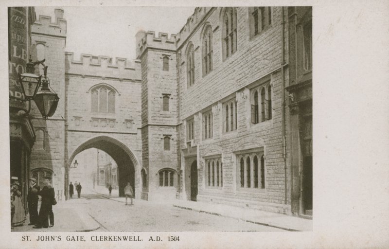 St Johns Gate, Clerkenwell, Londen door English Photographer