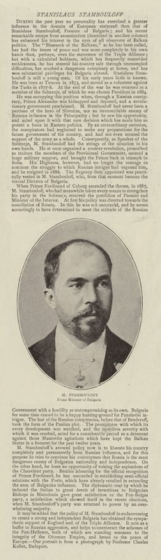Stanislaus Stambouloff door English Photographer