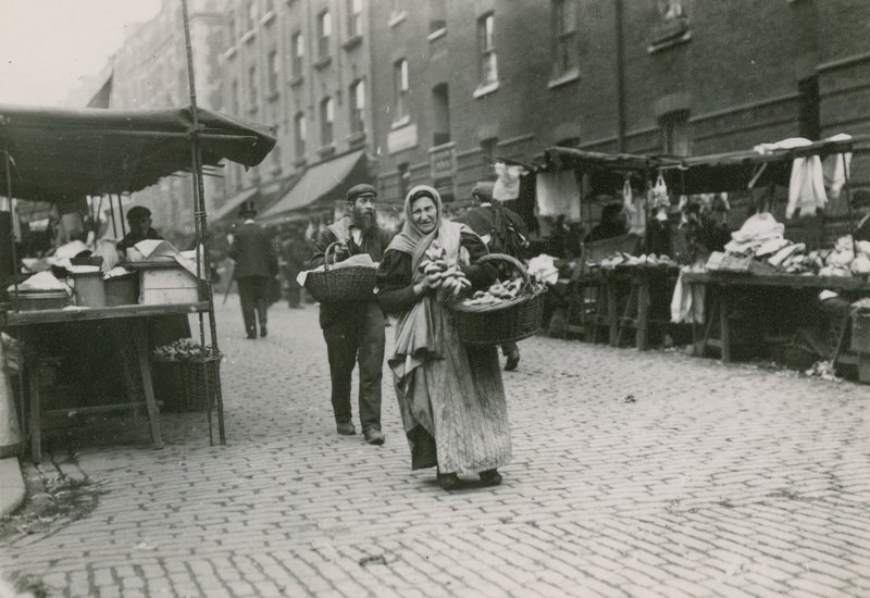 Straatmarkt, Londen door English Photographer