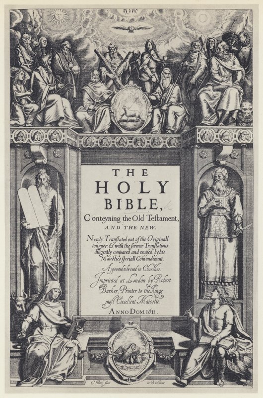 De Bijbel, R Barker 1611 door English Photographer
