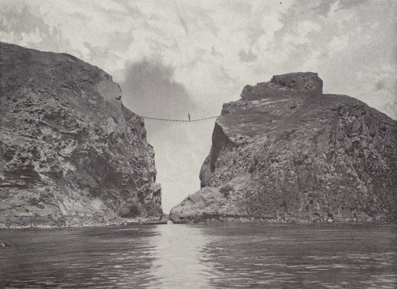 De Brug, Carrick-a-rede door English Photographer