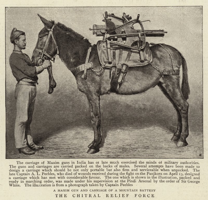 De Chitral Hulptroepen door English Photographer