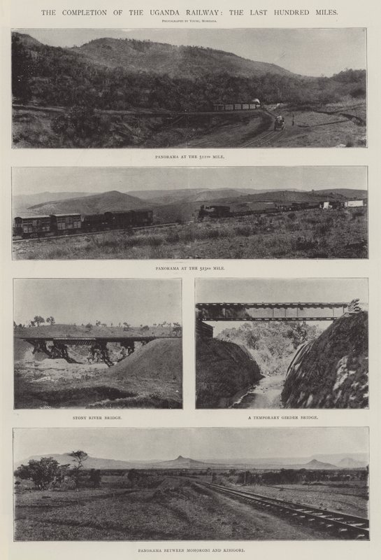 De voltooiing van de Oeganda-spoorweg, de laatste honderd mijl door English Photographer