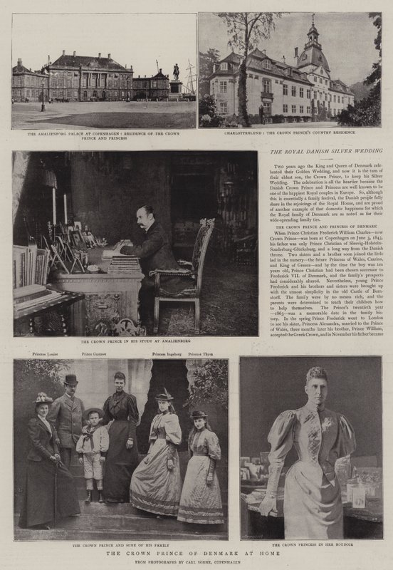 De kroonprins van Denemarken thuis door English Photographer
