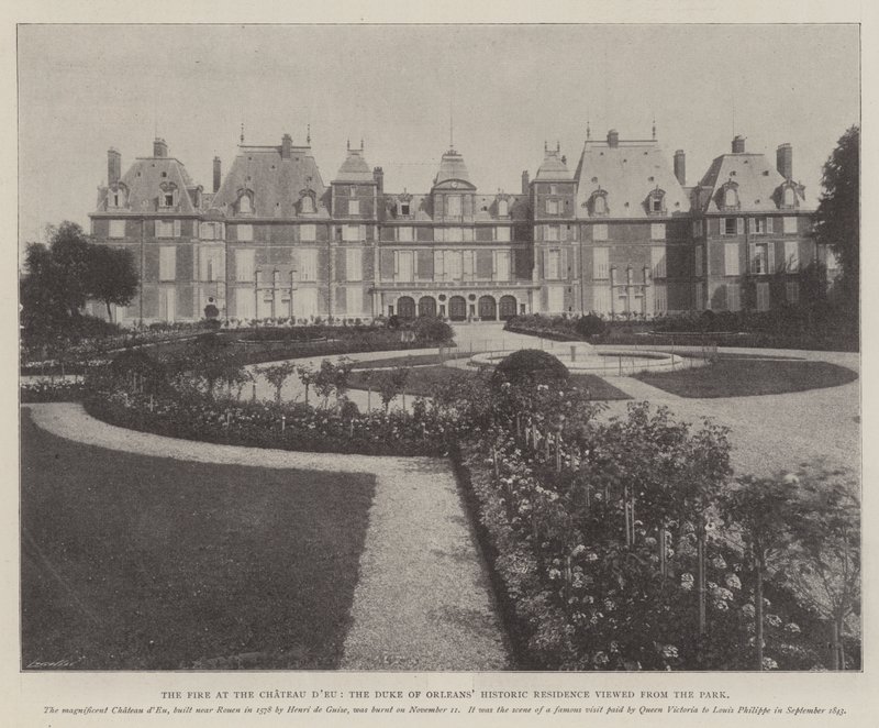 De Brand in het Chateau d