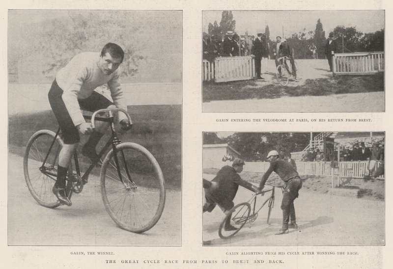 De Grote Fietswedstrijd van Parijs naar Brest en terug door English Photographer