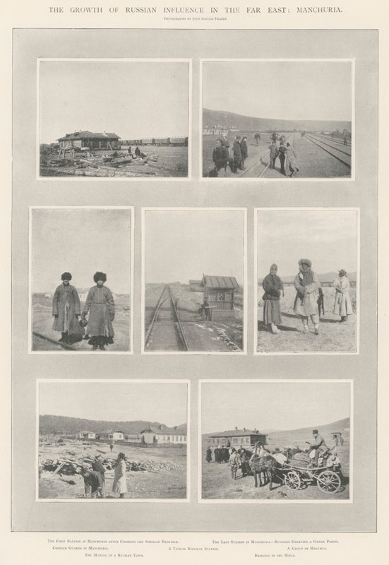 De groei van Russische invloed in het Verre Oosten, Mantsjoerije door English Photographer