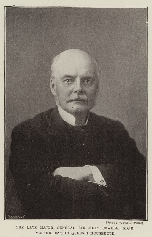 De wijlen generaal-majoor Sir John Cowell, KCB, meester van het koninklijk huishouden door English Photographer