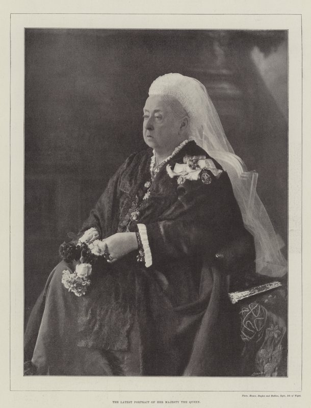 Het nieuwste portret van Hare Majesteit de Koningin door English Photographer