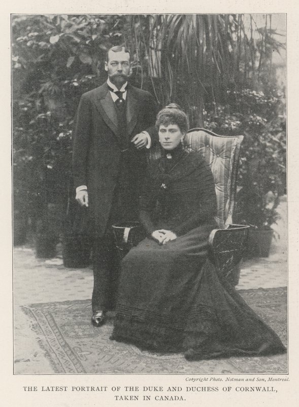 Het nieuwste portret van de hertog en hertogin van Cornwall, genomen in Canada door English Photographer