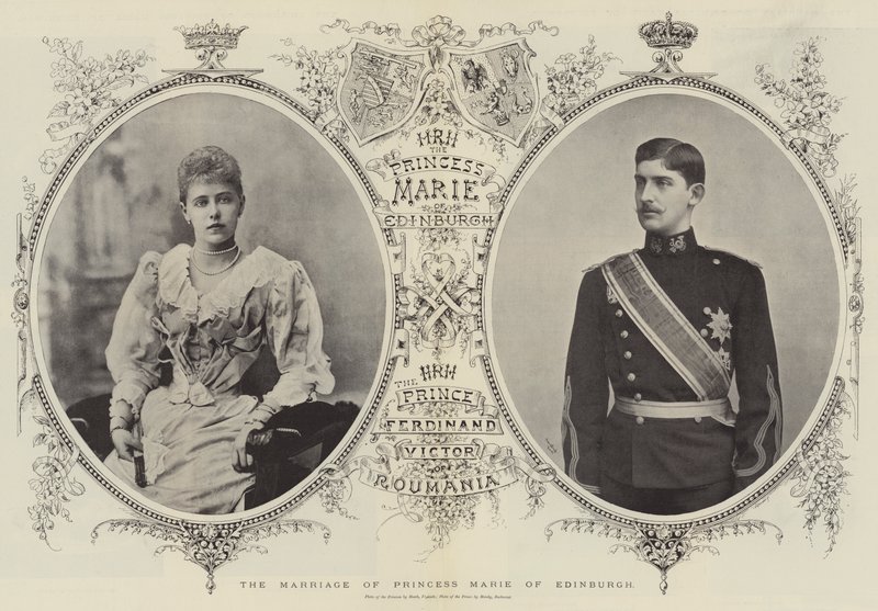 Het Huwelijk van Prinses Marie van Edinburgh door English Photographer