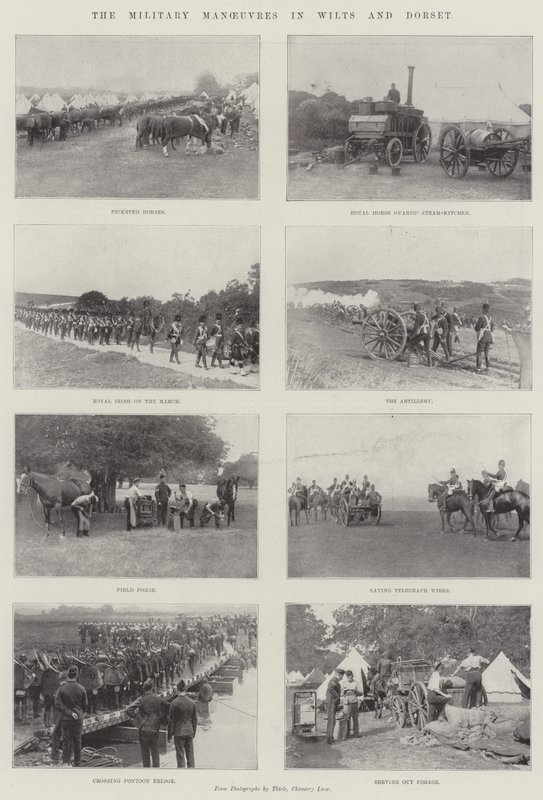 De Militaire Manoeuvres in Wilts en Dorset door English Photographer