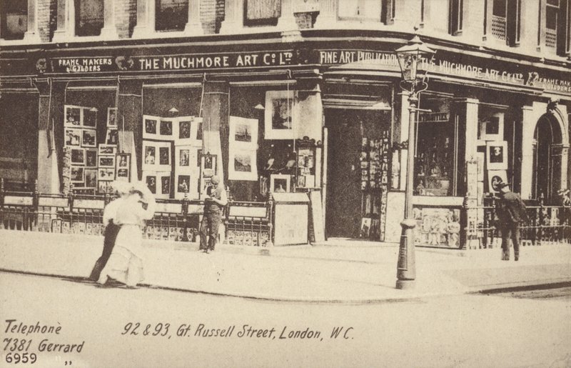 The Muchmore Art Co Ltd, 92 en 93, Great Russell Street, Londen, W C door English Photographer