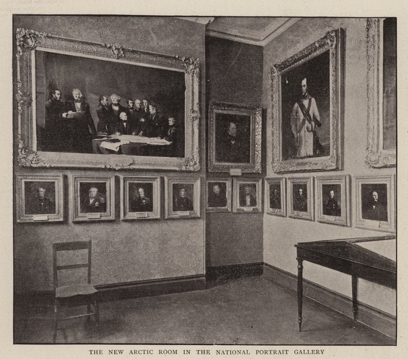 De nieuwe Arctische kamer in de National Portrait Gallery door English Photographer