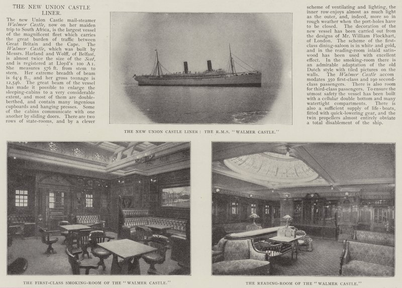De Nieuwe Union Castle Liner door English Photographer