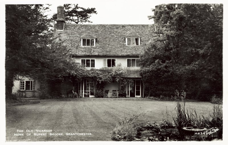 De oude pastorie, huis van Rupert Brooke, Grantchester, Cambridge door English Photographer