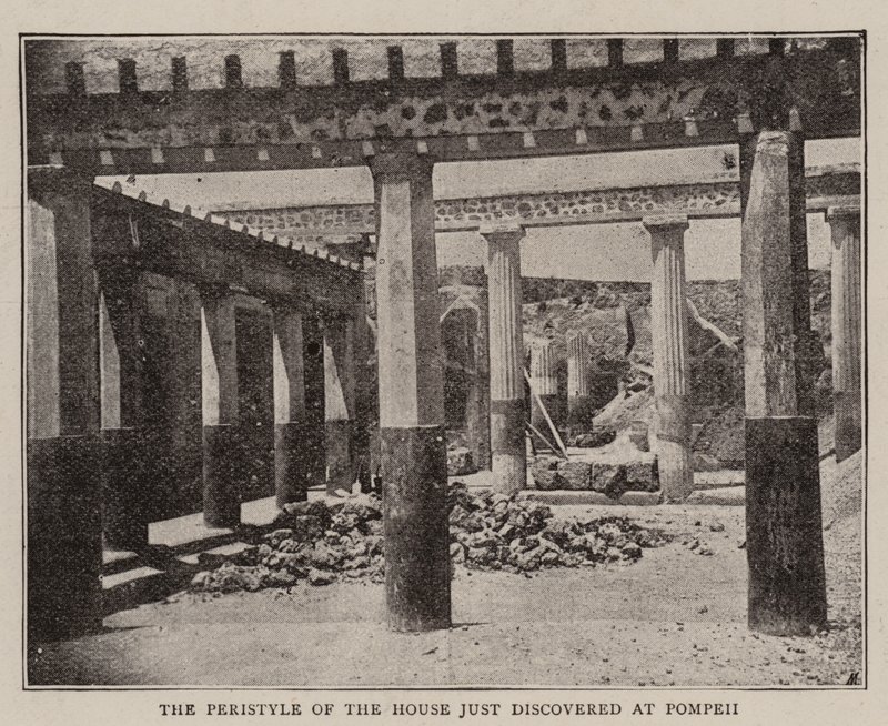 De recente ontdekkingen in Pompeii door English Photographer