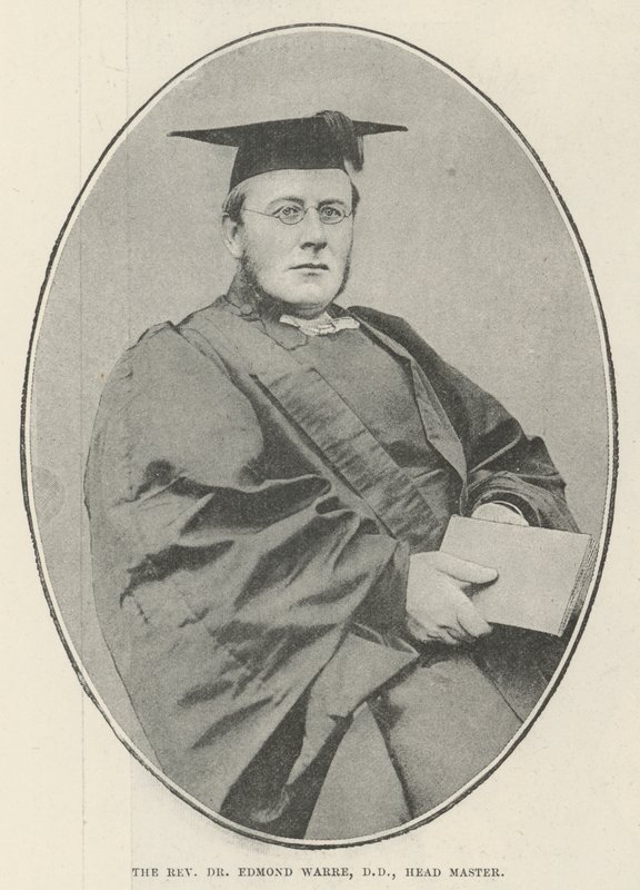 De Eerwaarde Dr. Edmond Warre, Hoofdmeester door English Photographer
