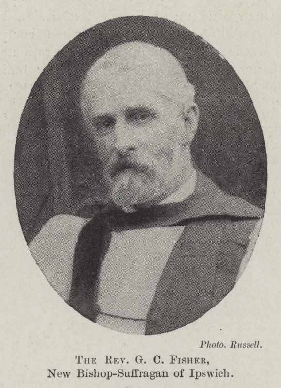 De eerwaarde G C Fisher, nieuwe suffragaanbisschop van Ipswich door English Photographer
