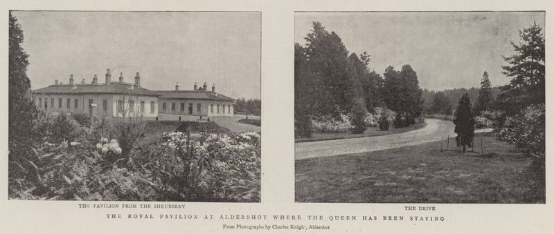 Het Koninklijk Paviljoen in Aldershot waar de Koningin heeft Verbleven door English Photographer