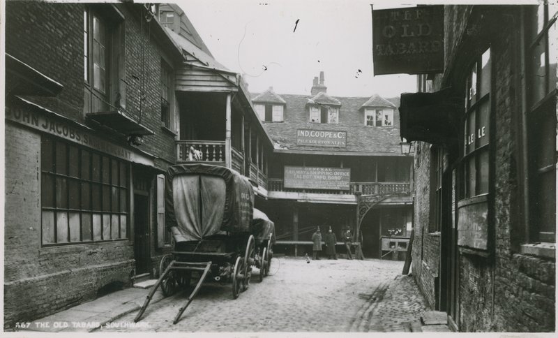 The Tabard Inn, Southwark door English Photographer