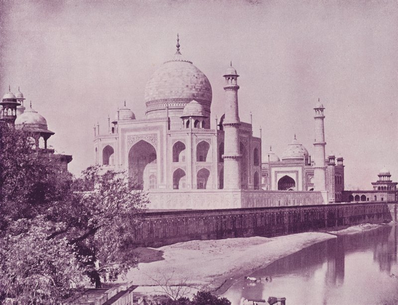 De Taj, Agra door English Photographer