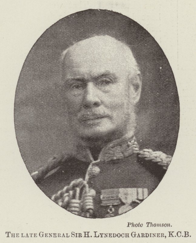 De wijlen Generaal Sir H Lynedoch Gardiner, KCB door English Photographer